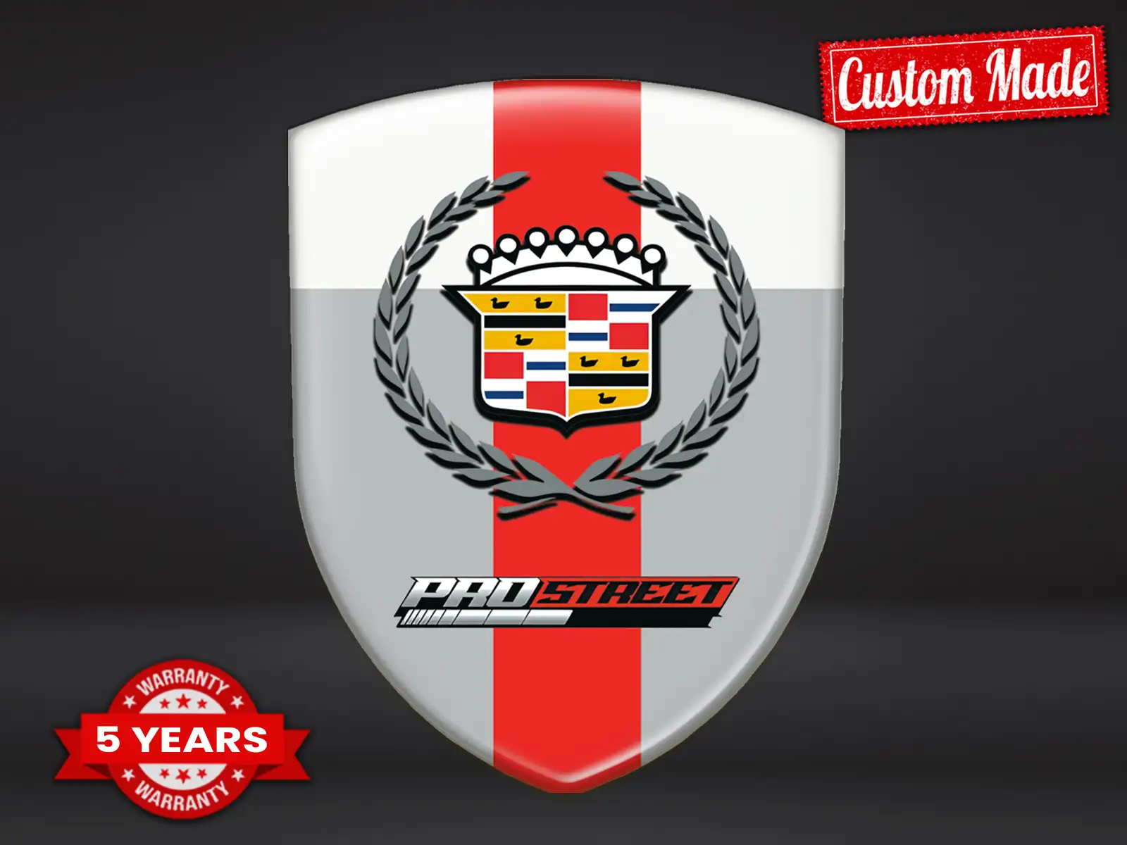 Cadillac Auto Plakette Performance Max Stilvoll Langlebig Pro